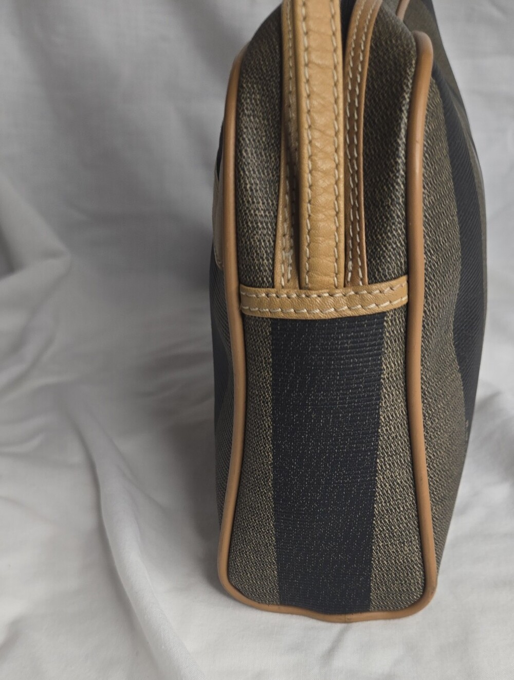 Fendi Vintage Penguin Stripe Purse And Dustbag - Picture 3 of 15